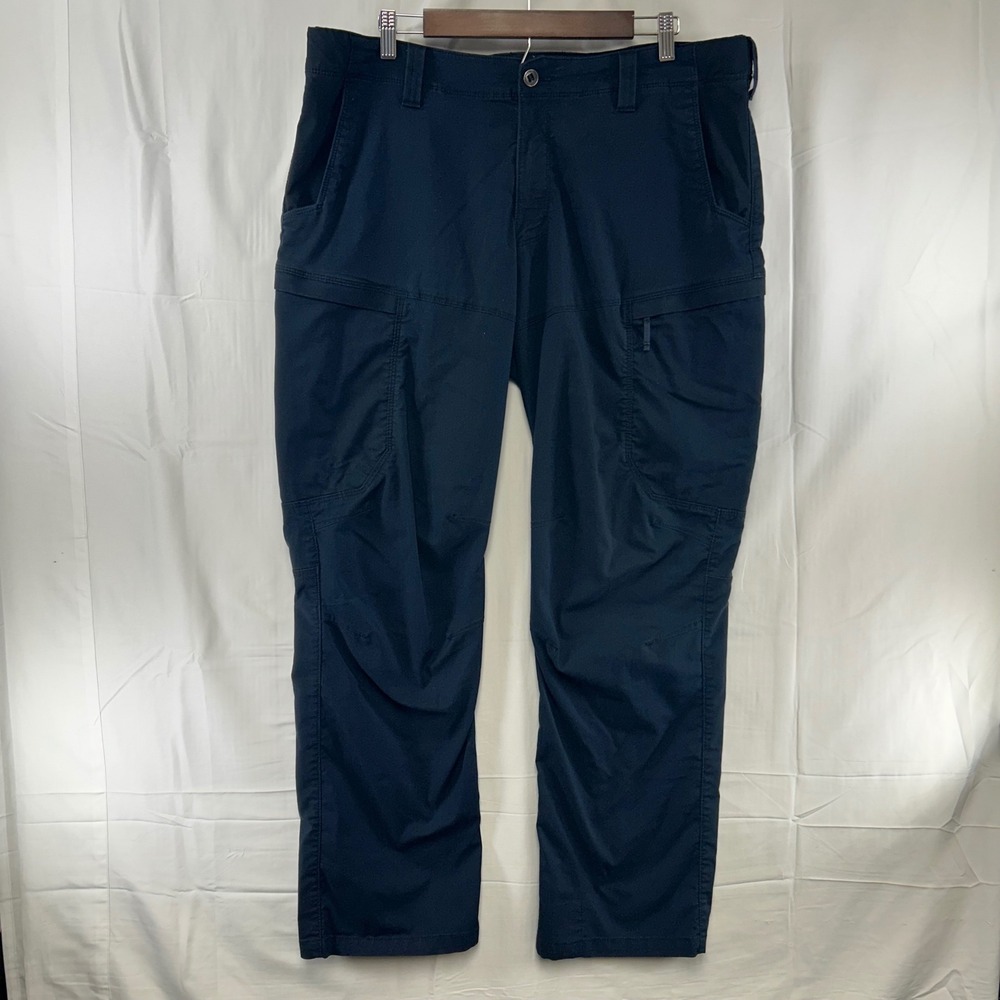 5.11 Tactical Apex Pants Mens 40x32 Dark Navy Blue Cargo Work Pants 74434-724